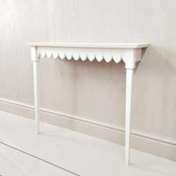 Edwardian Scalloped Radiator Covers & Hallway Tables - Custom Sizes Colours - thumbnail 3