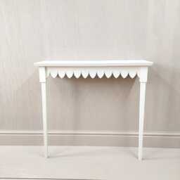 Edwardian Scalloped Radiator Covers & Hallway Tables - Custom Sizes Colours - thumbnail 4