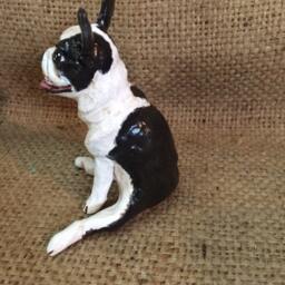 Personalized Pet Clay Folk Art Sculpture Or Memorial Based On Your Pets Photo - thumbnail 4