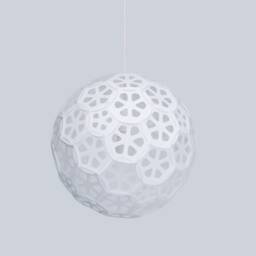 Geometric Sphere Pendant Light - Flower Ball M - thumbnail 3