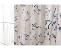 Spring Magnolia Window Curtain Panel/Window Treatment/Topper/Bedroom Drape/Bathroom Shower Curtain, Kids Nursery Children PlayroomFree Gift