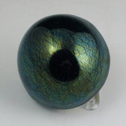 "Fused Glass ""Yellow Sapphire" - thumbnail 4
