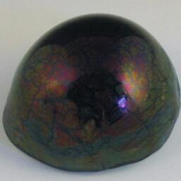"Fused Glass ""Yellow Sapphire" - thumbnail 2