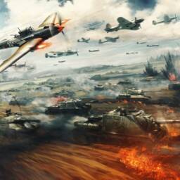 World War 2 Tank Fighter Jet Plane Wwii Gaming Large Canvas Wall Art Custom Print Gift A0 A1 A2 A3 A4 - thumbnail 2