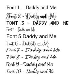 Personalised Daddy & Me Photo Frame, 6x4, 7x5, 8x6, Landscape, Grey Oak & White Frames, Father's Day Presents - thumbnail 4
