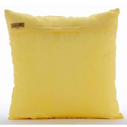 "Luxury Lattice, Trellis Yellow Bed Pillow Case 24""x24""/26""x26" - thumbnail 3
