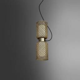 Handmade Bamboo Pendant Lamp Woven Minimalist Hanging Light