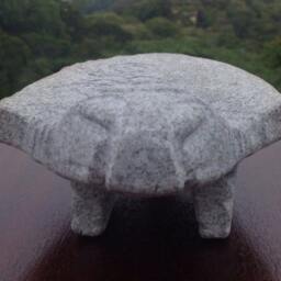 Borucan Indian Stone Metate, Grinding Sculpture, Authentic, Historical, Limited - thumbnail 3