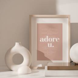 Fred Again Adore U Print, You Song Lyrics, Lyric Fred Again, Song Lyric Print, Again U Print - thumbnail 3