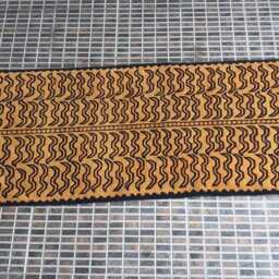 Tibetan Tiger Wool Runner Rug Handknotted 2x6Ft Nepal - Buddhist Meditation Rectangle Carpet - thumbnail 3