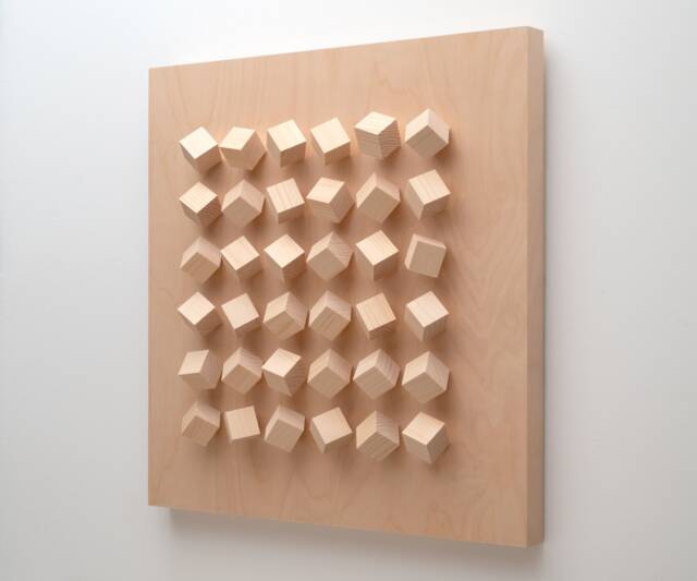 Modern Wall Art Sculpture Hanging Geometric Abstract Minimalist Decor 24 - image 1