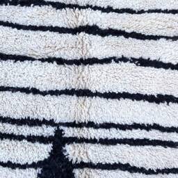 Custom Beni Ouarain Rug Handmade Moroccan Wool Carpet - thumbnail 3