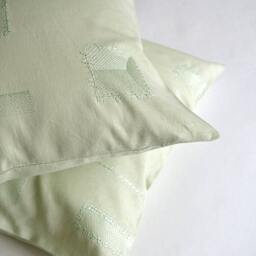 Green Linen Pillow Cushion Cover Embroidered Nursery Decor Decorative Pastel Sofa Throw Baby Room - thumbnail 2