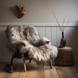 xxl Sheepskin Rug, Icelandic Sheepskin, Hide, Skinfur - thumbnail 1