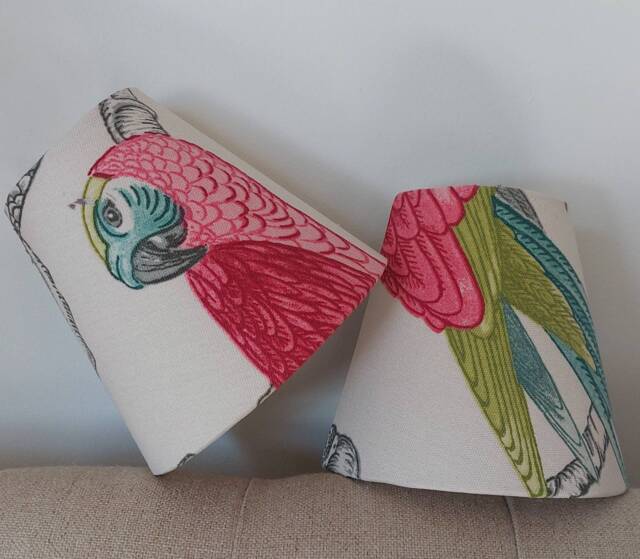 Pink Parrot Candle Clip Lampshafe - image 1