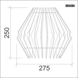 Octopus Lamp - Laser Cut, Cnc File, Dxf, Cdr - thumbnail 4