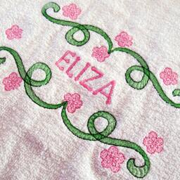Flowered Towel Topper Collection, Machine Embroidery Ith Project Designs 5x7 - in The Hoop Instant Download - thumbnail 3