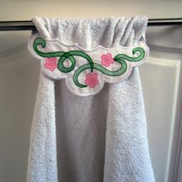 Flowered Towel Topper Collection, Machine Embroidery Ith Project Designs 5x7 - in The Hoop Instant Download - thumbnail 4