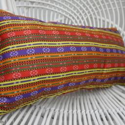 Personalized Pillow, Body Kilim 12x24 Holiday Pillow Case, Both Sided Striped Cushion, Kids Throw 5 - thumbnail 3