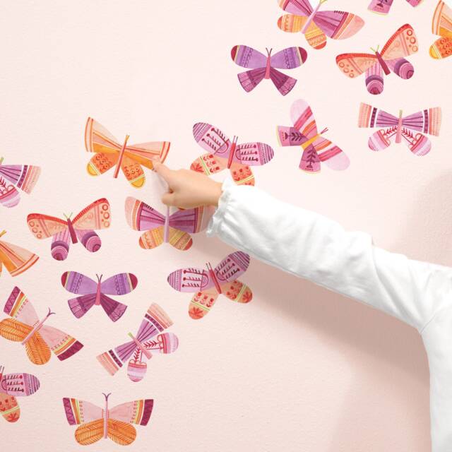 Butterflies - Citrus Blossom Peel-And-stick Wall Decals Mej - image 1