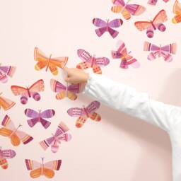 Butterflies - Citrus Blossom Peel-And-stick Wall Decals Mej