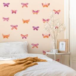 Butterflies - Citrus Blossom Peel-And-stick Wall Decals Mej - thumbnail 2