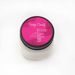 Orange County California Soy Wax Candle, Hand Poured Home Decor, Farmhouse Vegan, Eco Friendly - thumbnail 1