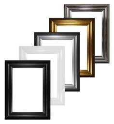 Bucharest Range Picture Photo Print Frames Choice Of 9 Colours A1/A2/A3/A4/A5 Painting Frames Gold Silver Bronze Chrome Gunmetal White Black - thumbnail 1