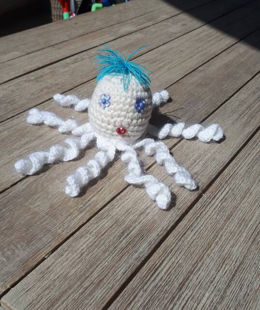 Octopus Toy Gift, Baby Gift Octopus, Crochet Octopus Stuffed Plush Toy, Knit Toy Soft - image 1