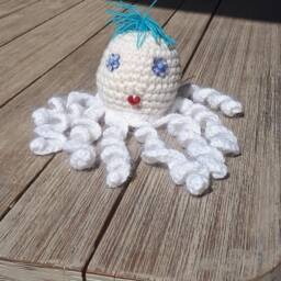 Octopus Toy Gift, Baby Gift Octopus, Crochet Octopus Stuffed Plush Toy, Knit Toy Soft - thumbnail 3