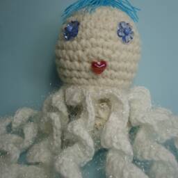 Octopus Toy Gift, Baby Gift Octopus, Crochet Octopus Stuffed Plush Toy, Knit Toy Soft - thumbnail 4