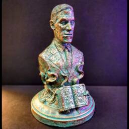H.p. Lovecraft Bust - thumbnail 3