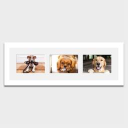 "Multi Photo Picture Frame - Holds 3 6"" X 4" - thumbnail 3