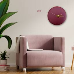 Personalised Leather Wall Clock, Home Decor, Anniversary Gift - thumbnail 3