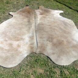 Beige Brown Tones Large New Cowhide Rug Natural Hair On - 7x7 Ft Size Approx Tri-Color Beige Brown Tones Soft Carpet Cow Hide 6x6 E-Bm - thumbnail 3