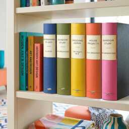 Custom A4 Ring Binder Or Box With Vintage Book Spine, Personalised Office Files - thumbnail 1
