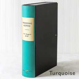 Custom A4 Ring Binder Or Box With Vintage Book Spine, Personalised Office Files - thumbnail 3