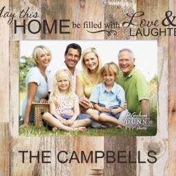 Personalized Family Photo Frame - Engraved Picture Memories Gift Portrait Gifts For Mom - thumbnail 3