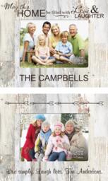 Personalized Family Photo Frame - Engraved Picture Memories Gift Portrait Gifts For Mom - thumbnail 1