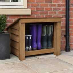 Outdoor Wellie Boot Shoe Storage - Langham Minor Design - thumbnail 3