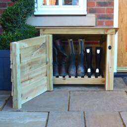 Outdoor Wellie Boot Shoe Storage - Langham Minor Design - thumbnail 1