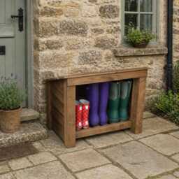 Outdoor Wellie Boot Shoe Storage - Langham Minor Design - thumbnail 4