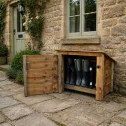 Outdoor Wellie Boot Shoe Storage - Langham Minor Design - thumbnail 1