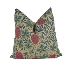 William Morris - Vine Russet/Heather Cushion Cover Throw Pillow Designer Home Decor - thumbnail 1
