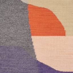 Unique Tapestry Sun #89 - Handwoven Woolen Kilim Wall Textile Weaving Natural Plant Dyed Rug Modern Decoration Bohemian Decor - thumbnail 3