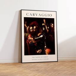 Caravaggio Wall Art, The Taking Of Christ, Art Print, Religious Christian Classic Poster, A1/A2/A3/A4 - thumbnail 3