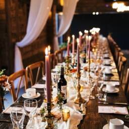 10 Inch Tapered Dinner Candles Non Drip, 7 Hour Burn, Wedding Candles - thumbnail 4