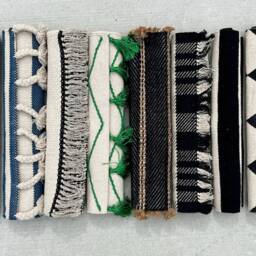 Cotton Layering Rug For Entryway Indoor Outdoor Mat Fits Under Doormats 4 Sizes Available - thumbnail 2