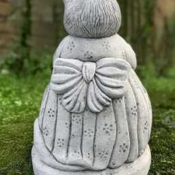 Outdoor Cleaning Mouse Statue Stone Sculpture Cement Animal Figurine Concrete Decoration Mouse Lover Gift Wildlife Ornament - thumbnail 3