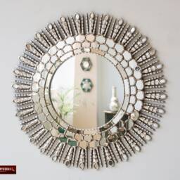 Sunburst Silverround Mirror 30 - thumbnail 3